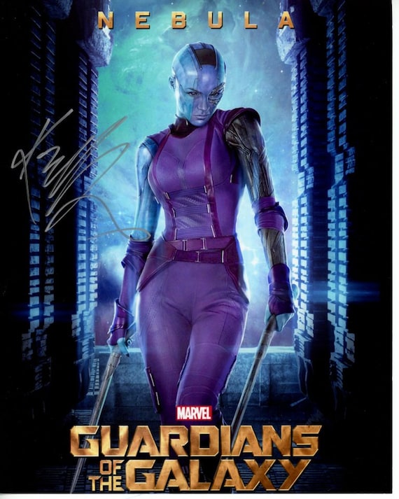 アベンジャーズ　Karen Gillan 直筆サインカード ネビュラ アベンジャーズ Karen Gillan 直筆サインカード ネビュラ 49枚