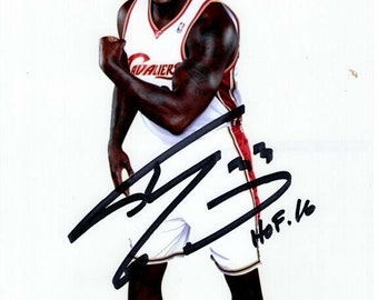 シャキール シャック オニール サイン入り 8x10 NBA バスケットボール