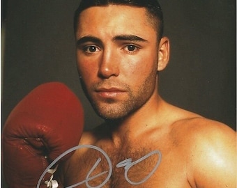 オスカー・デ・ラ・ホーヤ直筆サイン入り レッド エバーラスト