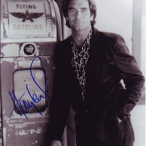 Huey lewis signed photo w/ hologram coa
