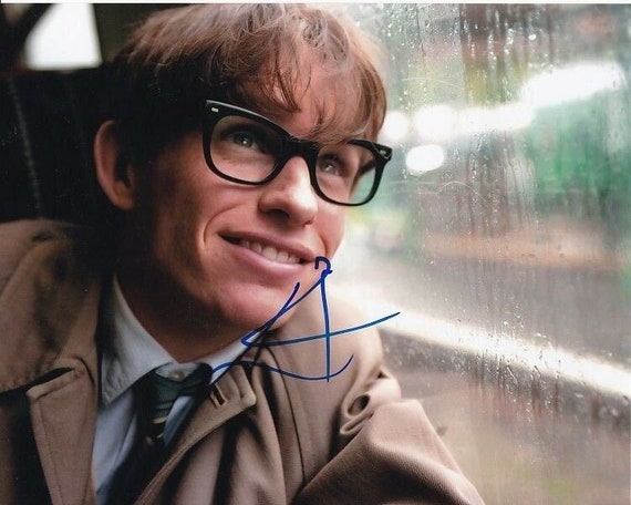 Eddie Redmayne Signed 8x10 the Theory of Everything Stephen Hawking Photo W/ Hologram Coa - Etsy Eddie Redmayne サイン