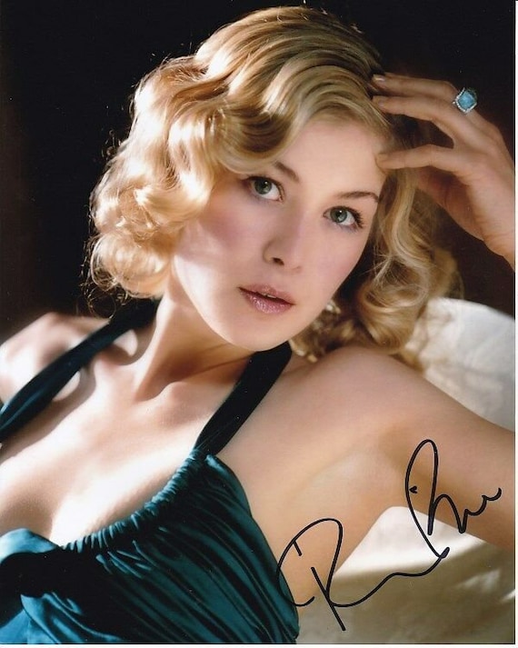 Rosamund Pike Signed Die Another Day Bond 007 Miranda Frost Etsy