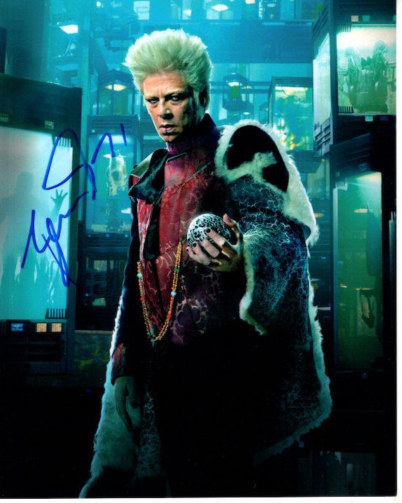 Benicio Del Toro Signed 8x10 Guardians of the Galaxy the Collector