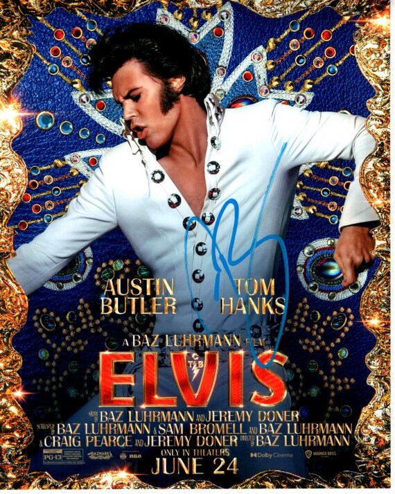 Austin Butler Signed 8x10 Elvis Presley Photo W/ Hologram Coa - Etsy