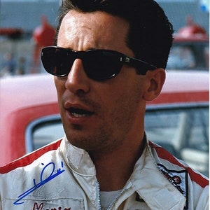 Mario Andretti signed 8x10 indy photo w/ hologram coa