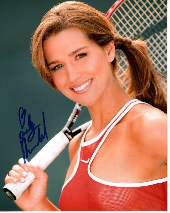 Ashley Harkleroad Signed Tennis Photo W/ Hologram Coa | Etsy