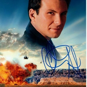 Christian Slater gesigneerde 8 x 10 gebroken pijl Riley Hale-foto met hologramcoating