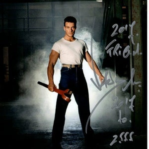 Jean-claude van damme signed photo w/ hologram coa great content