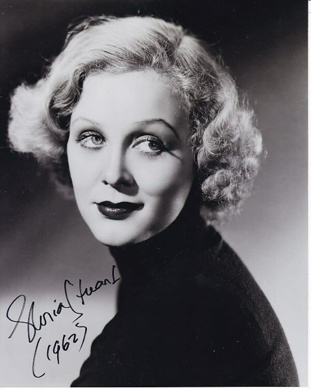 Gloria Stuart Signed Photo W/ Hologram Coa - Etsy