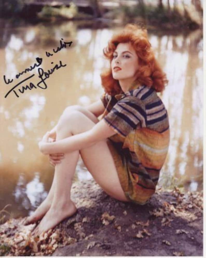 Tina Louise Signed 8x10 Photo W/ Hologram Coa Gilligan's Island - Etsy