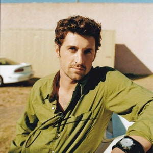 Patrick dempsey signed photo w/ hologram coa