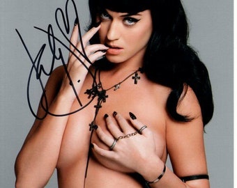 Katy Perry signed 8x10 photo w/ hologram coa