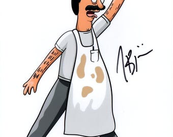 H. Jon Benjamin signed 8x10 Bob's Burgers photo w/ hologram coa