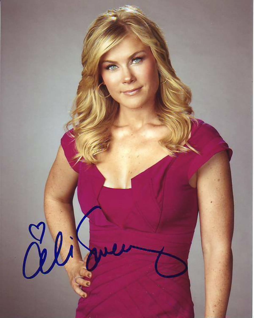 Alison Sweeney Signed 8x10 Photo W/ Hologram Coa - Etsy