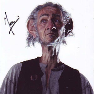 Mark rylance signed disney the bfg photo w/ hologram coa