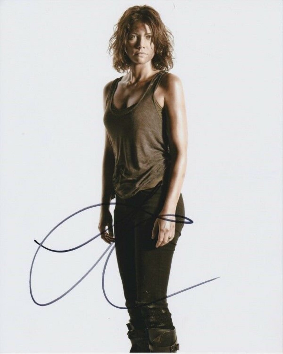 Lauren Cohan Signed the Walking Dead Photo W/ Hologram Coa - Etsy