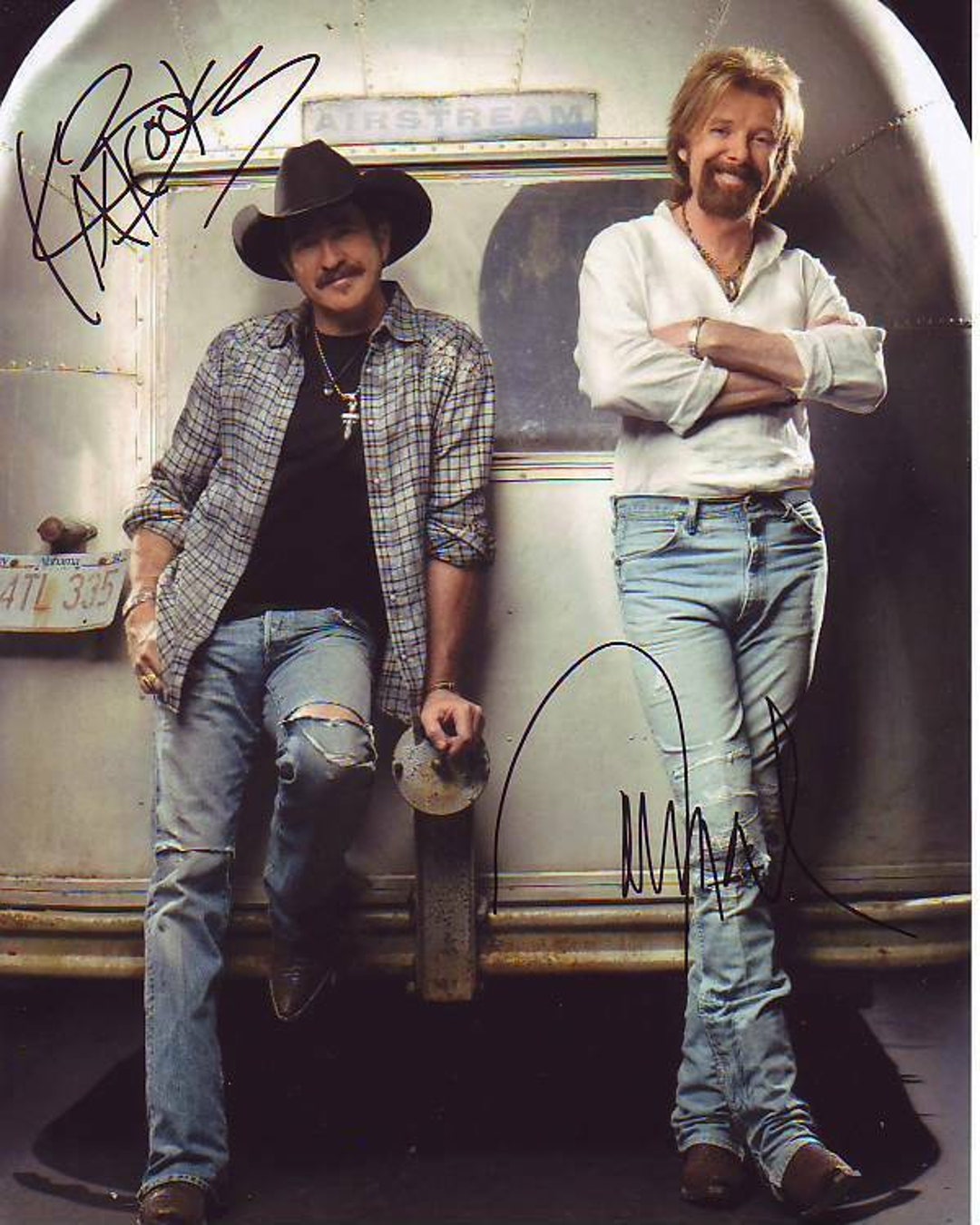 Kix Brooks & Ronnie Dunn Signed 8x10 Photo W/ Hologram COA - Etsy
