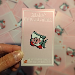 Kirby Shark Enamel Pin