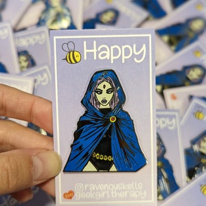 Raven Teen Titans Enamel Pin