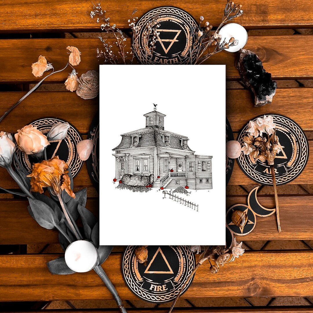 Max Dennison House Hocus Pocus Hocus Pocus Print Halloween - Etsy