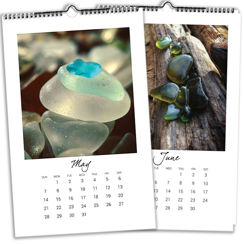 Sea Glass Wall Calendar 2023 Seaglass Art Seaglass Etsy UK Sea Glass Wall Calendar 2023 Seaglass Art Seaglass Etsy UK