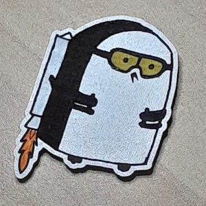 Jet Pack Penguin Magnet | Engraved Wooden Magnet - Penguin Gift - Penguin Lovers Magnet, Unique Fridge Magnet
