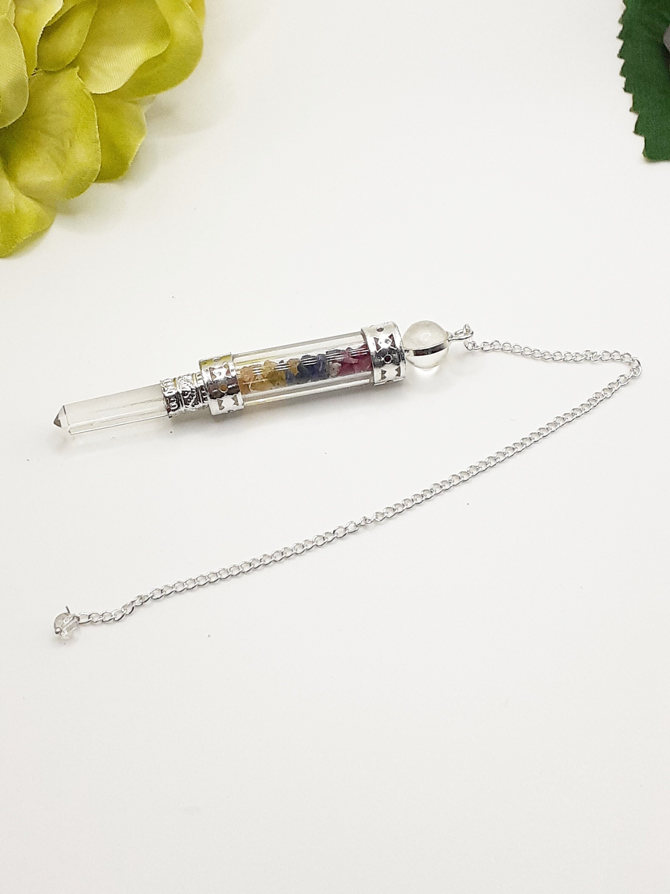 Générateur Pendule Mix Saphir et Cristal de Roche