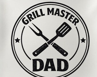 Grill Master Dad PNG | BBQ  dad Cookout Shirt Design (Digital Download)