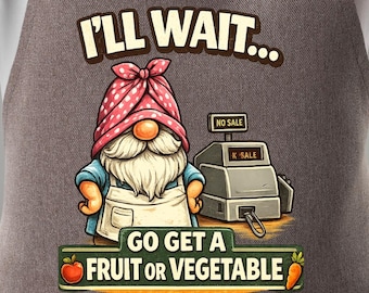 Funny Lunch Crew Gnome PNG – Cafeteria Worker Humor Design PNG File Instant Download