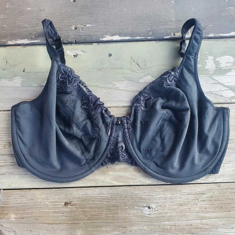 38DD Vintage Olga 35005 Lace Black Underwire Bra - Etsy