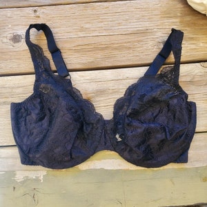 80-90s Vintage Olga Lace Bra Size 38C, True Vintage Made in USA Underwire  Bra , Cottagecore, Lace, Cute. 