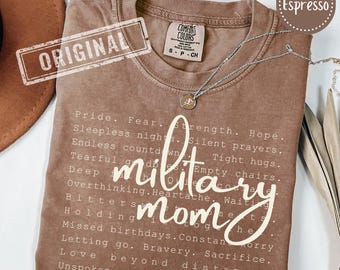 Military Mom Definition Shirt • Family Day Shirt • Proud Military Mom Gift  • Deployment Gift Boot Camp