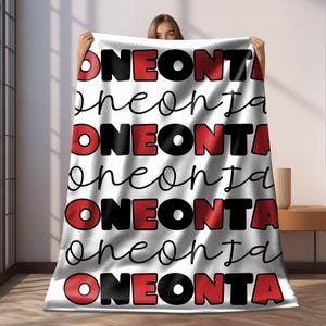 Custom College Blanket, Custom Graduation Gift, Dorm Blanket, College Bed Party Blanket, Velveteen Plush Blanket, College Merch