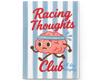 Racing Thoughts Journal Matte