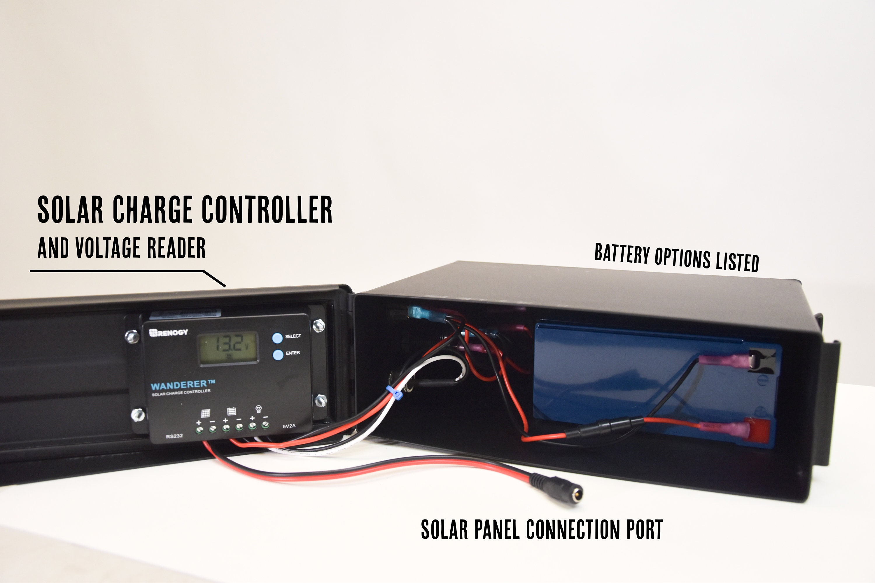 12v Solar Compatible Lithium Ammo Can Battery Box Etsy