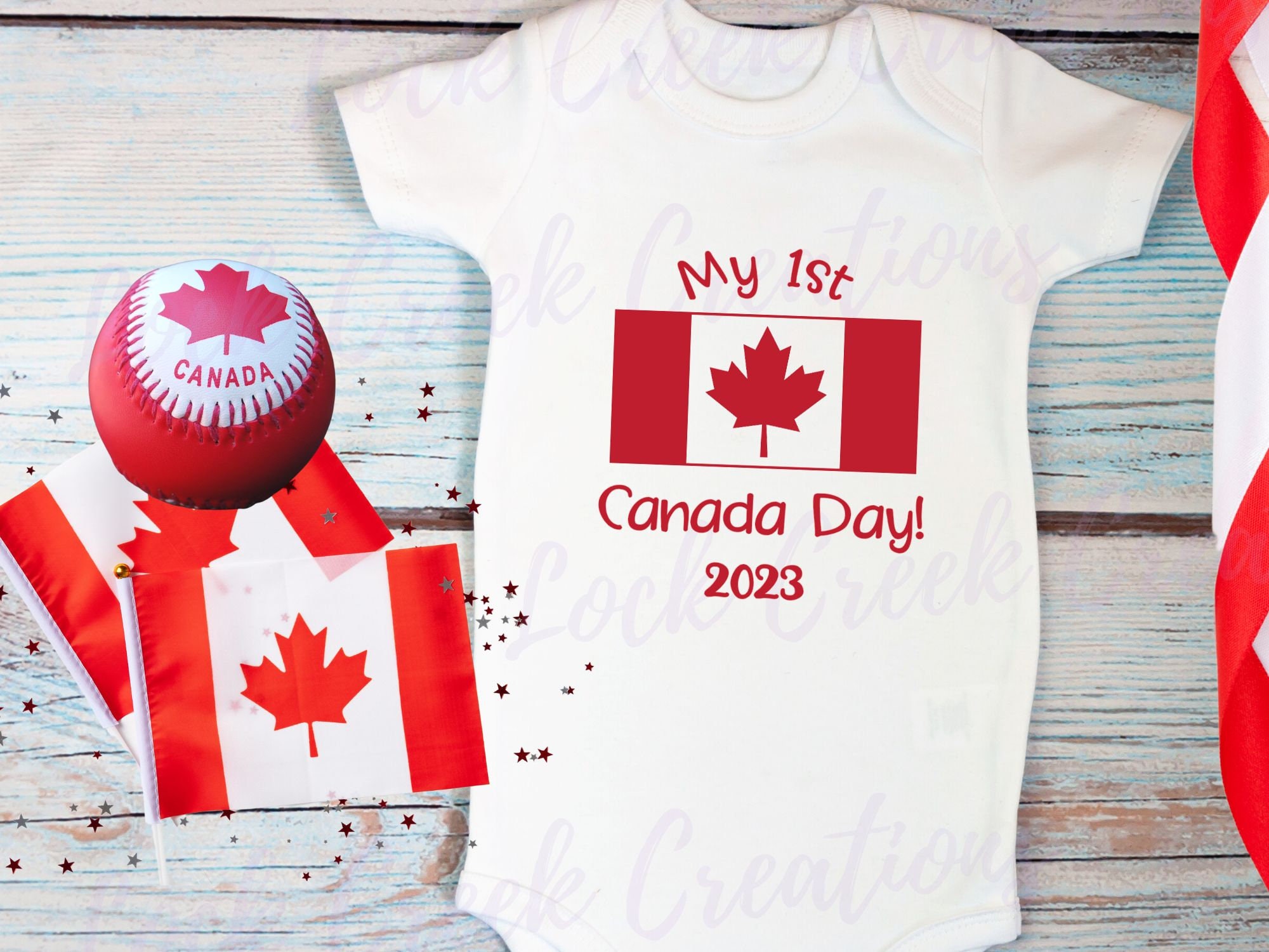 First Canada Day Baby Outfit Fun Baby Clothes Baby Bodysuit Etsy Canada