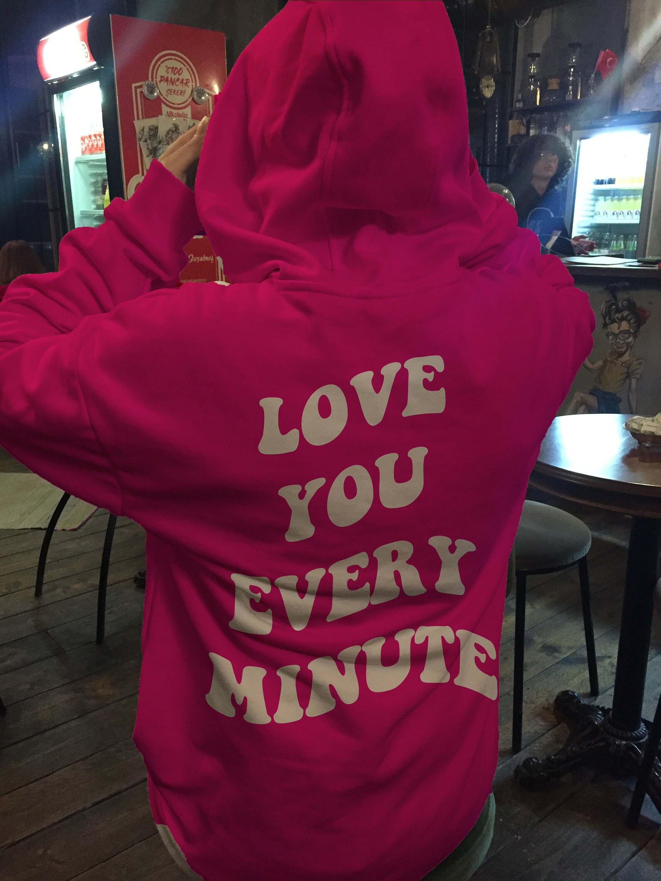 Buy Love You Every Minute Hoodie Aesthetic Cozy Sweatshirt Online in India  - Etsy
