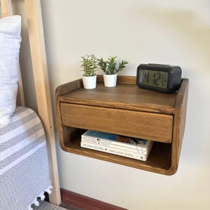 Floating Nightstand,Drawer nightstand,Wall nightstand,Free shipping