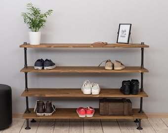 shoe storage - Entryway Organizer- Shoe Organizer - Shoe Rack - Entryway Bench - Entryway furniture - Sneaker Storage