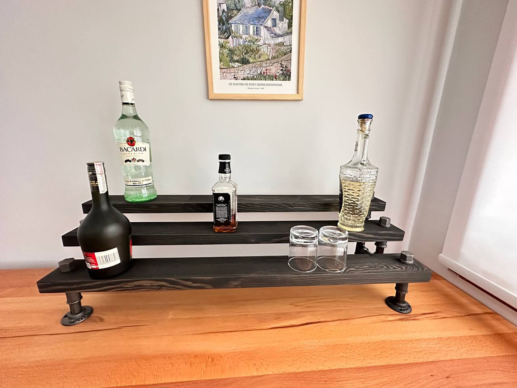 Pipe Tier Drink Racks Bar Display Bar Organizer Kitchen Etsy