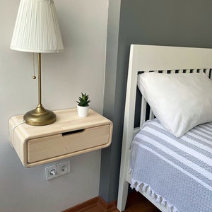 Floating Nightstand,Drawer nightstand,Wall nightstand,Free shipping