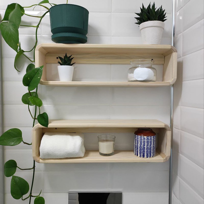 Bathroom Shelf - Etsy