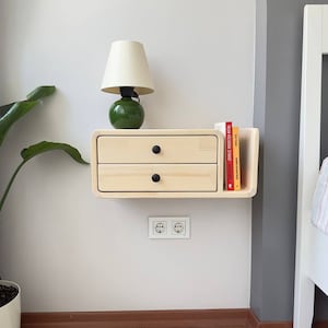 Drawer nightstand,Free shipping,Floating Nightstand,Wall nightstand