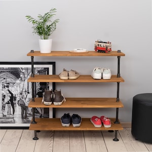 Shoe Rack, Entry Organizer,Hallway organizer, Shoe Organizer, Entrance Bench, Entryway furniture, Sneaker Storage, Boot Storage