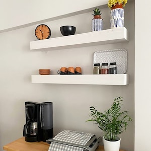 FREE SHIPPING / Wall shelf / Overhanging Shelf / Rustic Floating Shelf / Wooden Floating Shelf / Floating Shelf / Floating Shelves