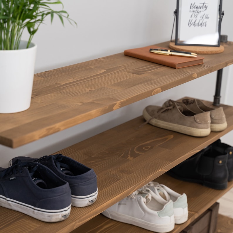 Shoe Storage Entryway Organizer Shoe Organizer Shoe Rack Etsy