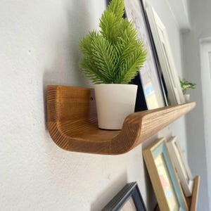 Picture Ledge Shelves ,Handmade wooden floating shelf for photos, paintings, and frames