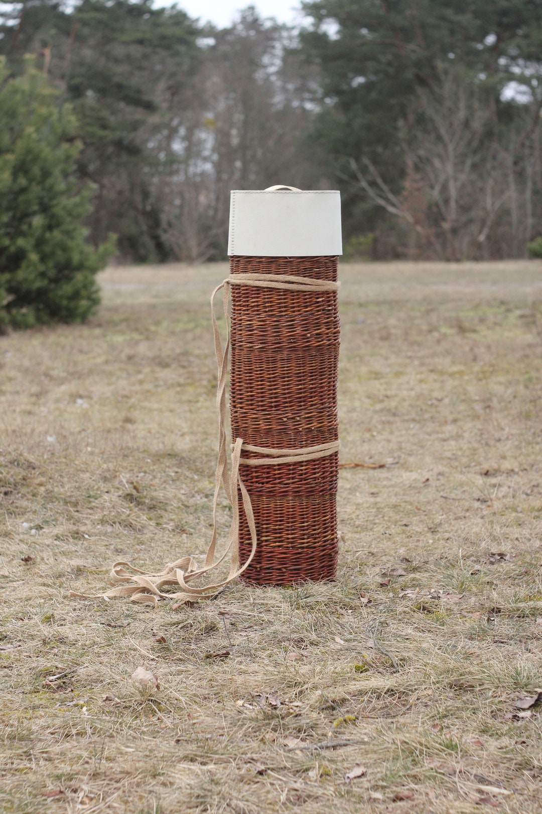 Big Wicker Basket Willow Basket for Archery willow Quiver Etsy