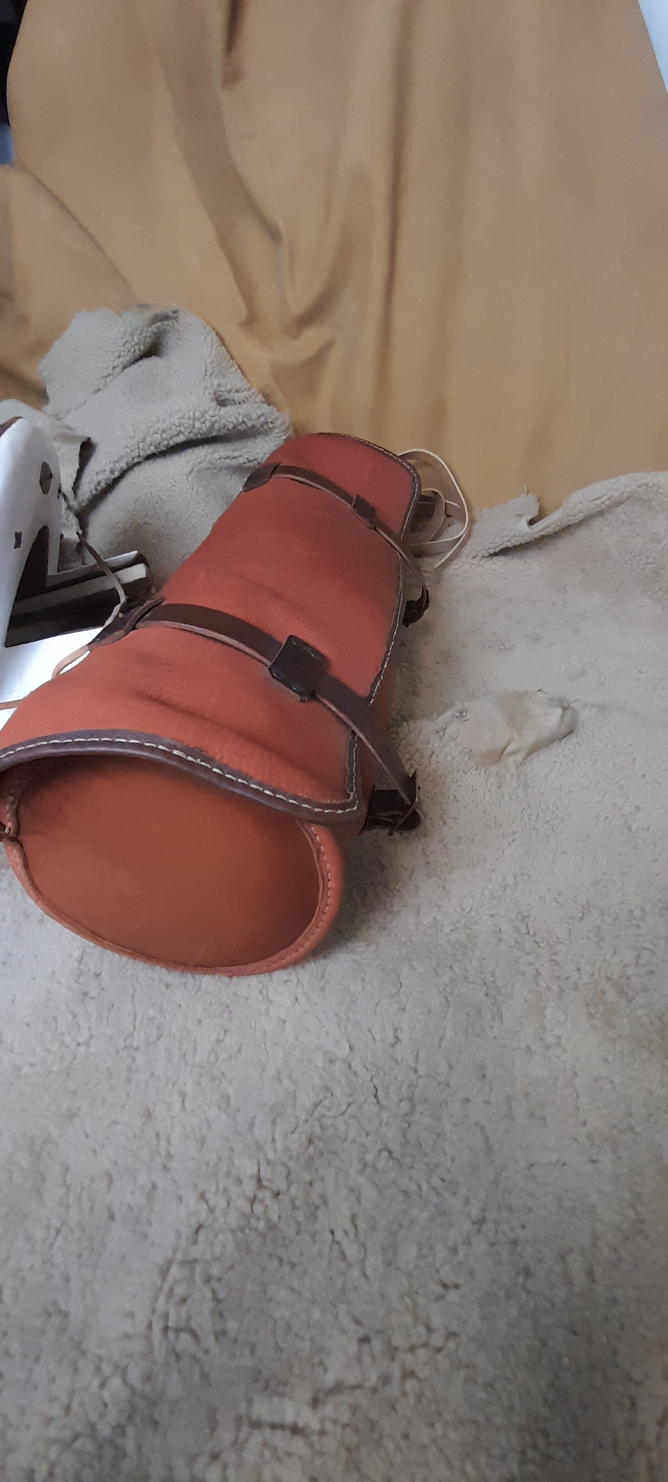 Handstiched Saddle Bag for Horseback Leather Cantle Bag Etsy