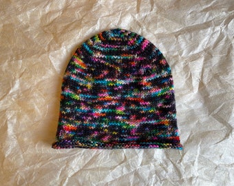Handmade Rainy Concrete Beanie Using 100% Merino Wool